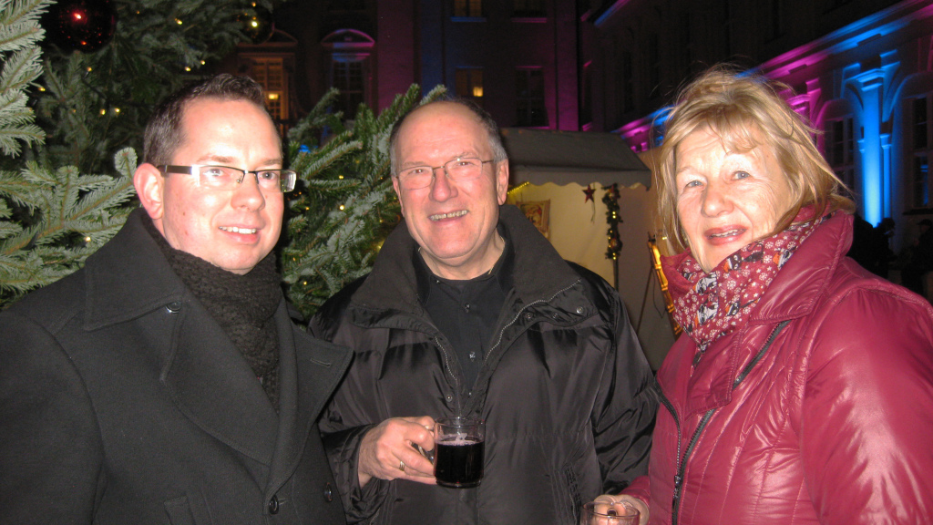 Mit Oliver Igel und Heidrun Meißner